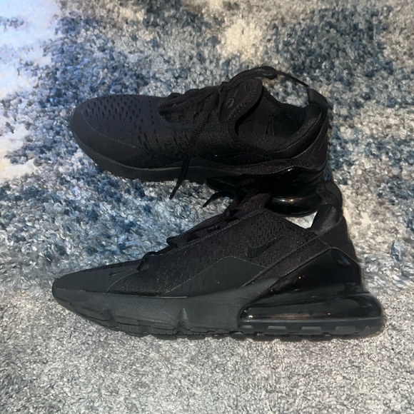 Nike Airmax 270 Triple Black, sz 8.5 Women’s - Picture 2 of 5